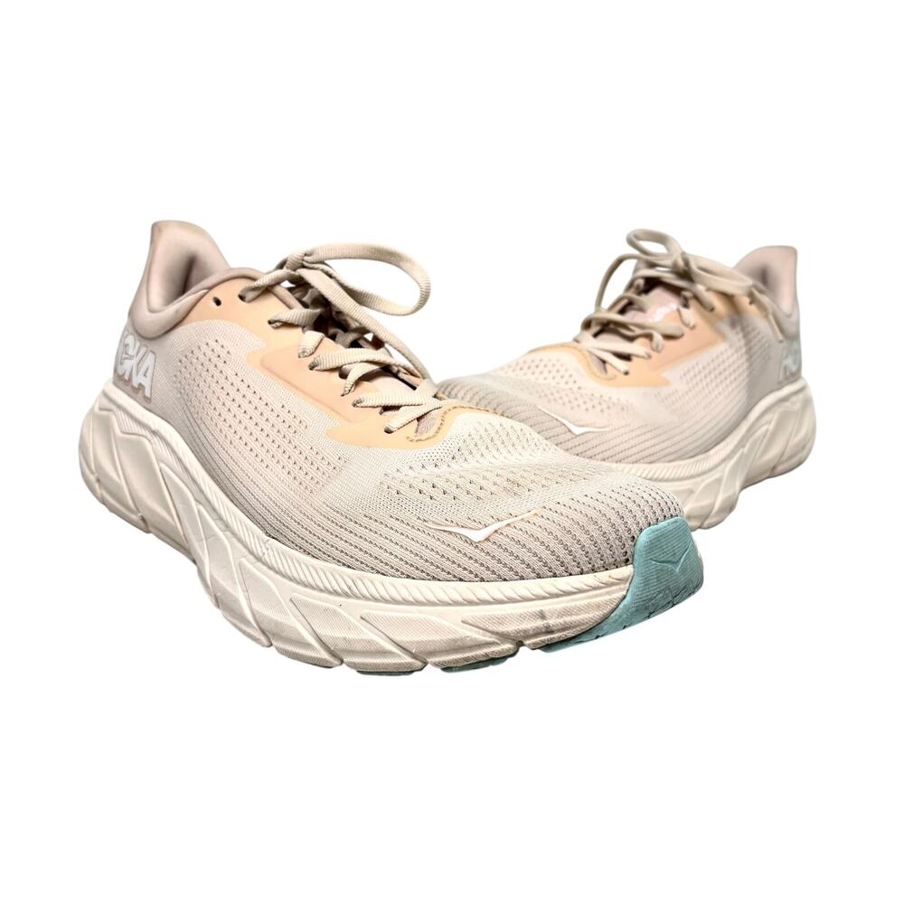 Hoka Women’s Arahi 7 Peach Running Shoes 11B - Picture 9 of 9
